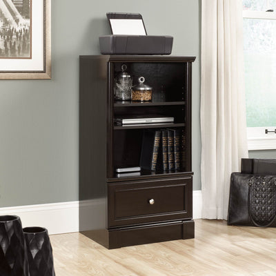 Sauder Furniture Avenue Eight Wind Oak Technology Storage Pier Stand (Open Box)