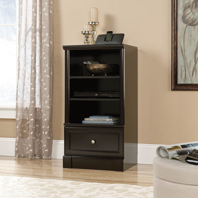 Sauder Furniture Avenue Eight Wind Oak Technology Storage Pier Stand (Open Box)