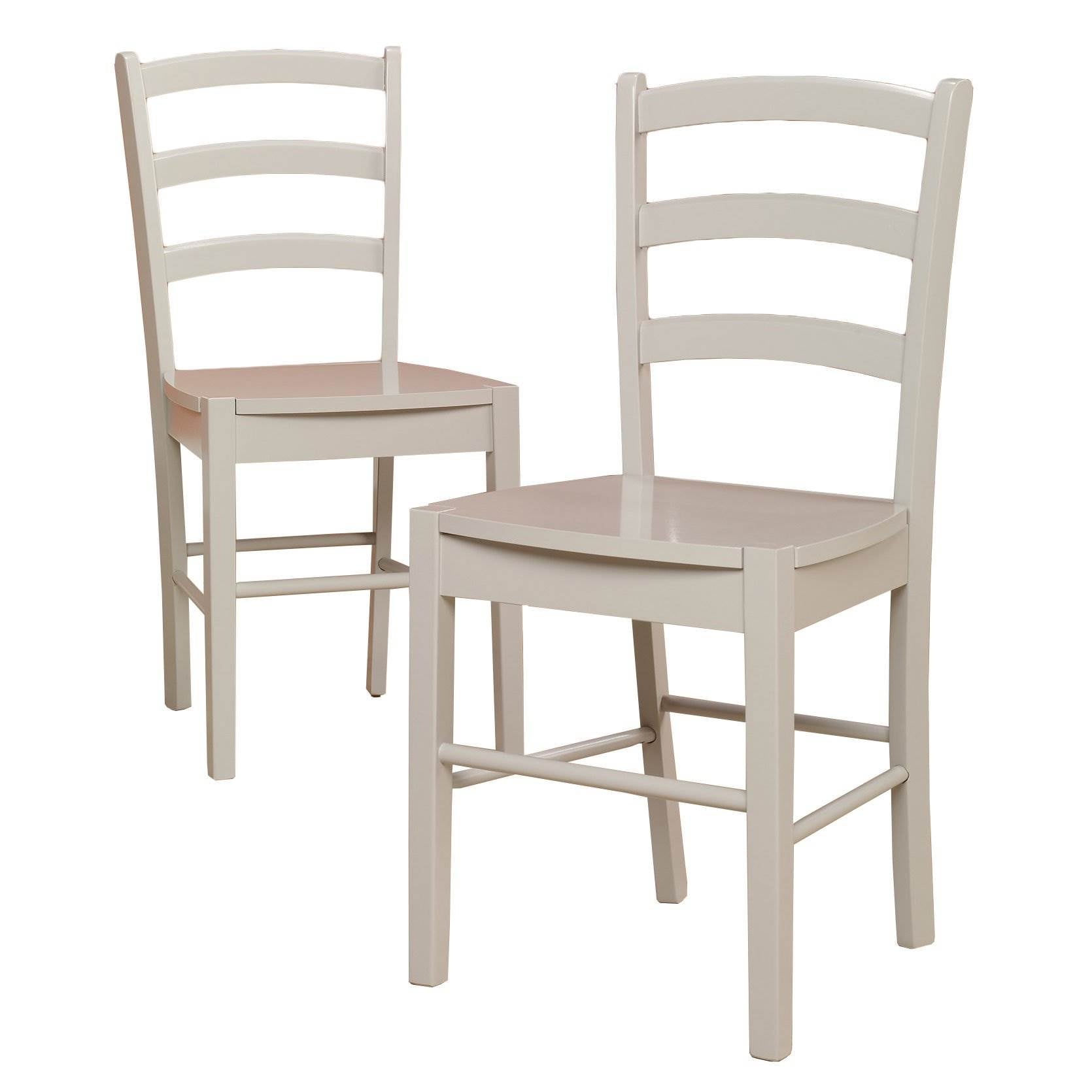 2) Sauder Furniture 415103 Original Cottage Ladder Back Chairs (Open Box)