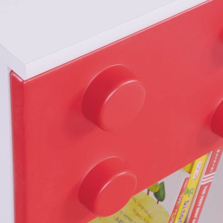 Sauder Furniture Primary Street Toy Block Lego Nightstand w/Drawer - Open Box