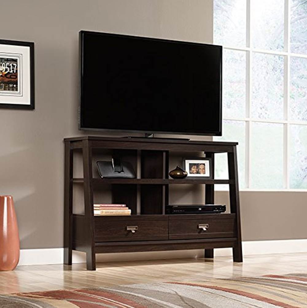Sauder Furniture 416955 Trestle Collection Anywhere Console TV Media (Open Box)