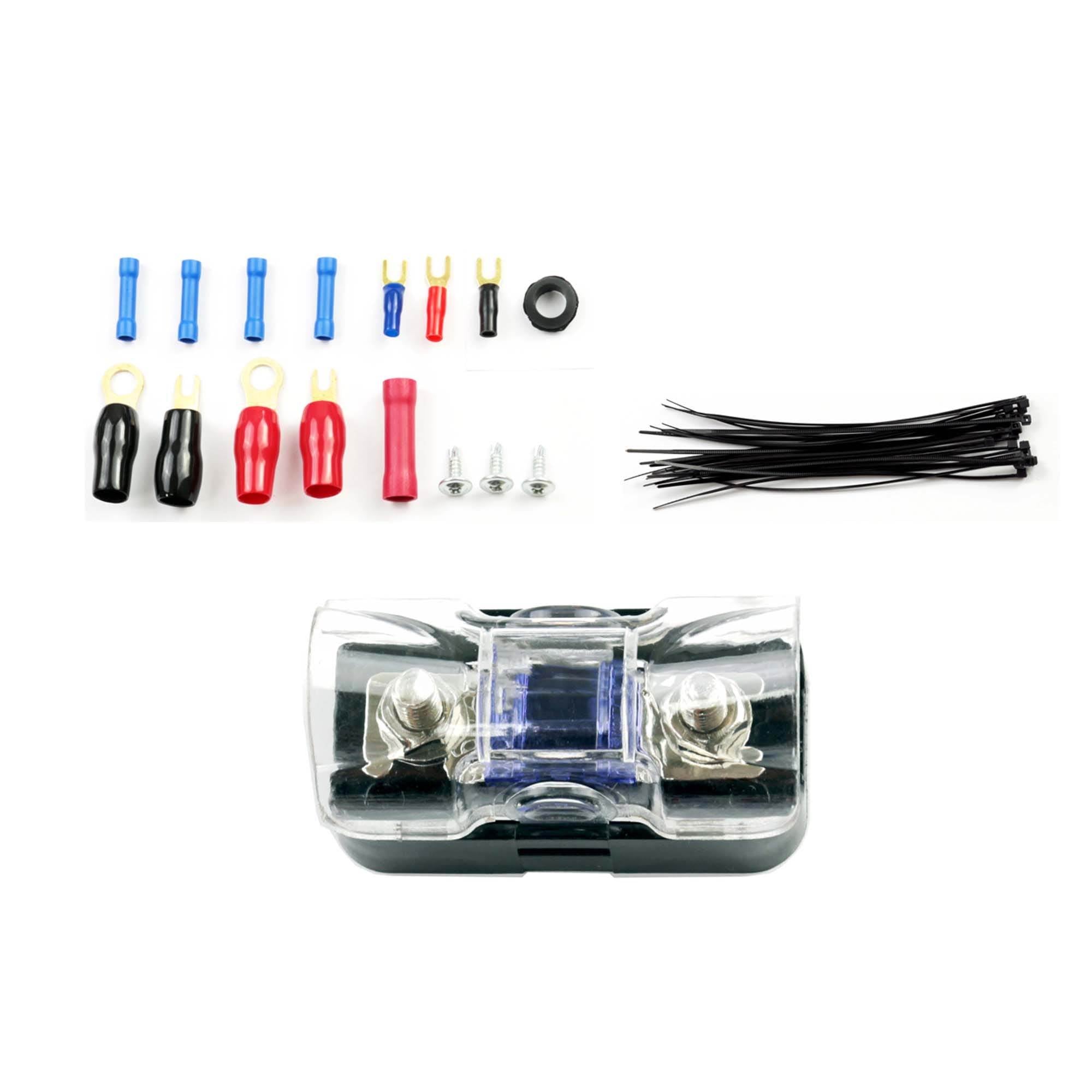 Bullz Audio 4 Gauge Car Amplifier Installation Power Wiring Kit (Open Box)
