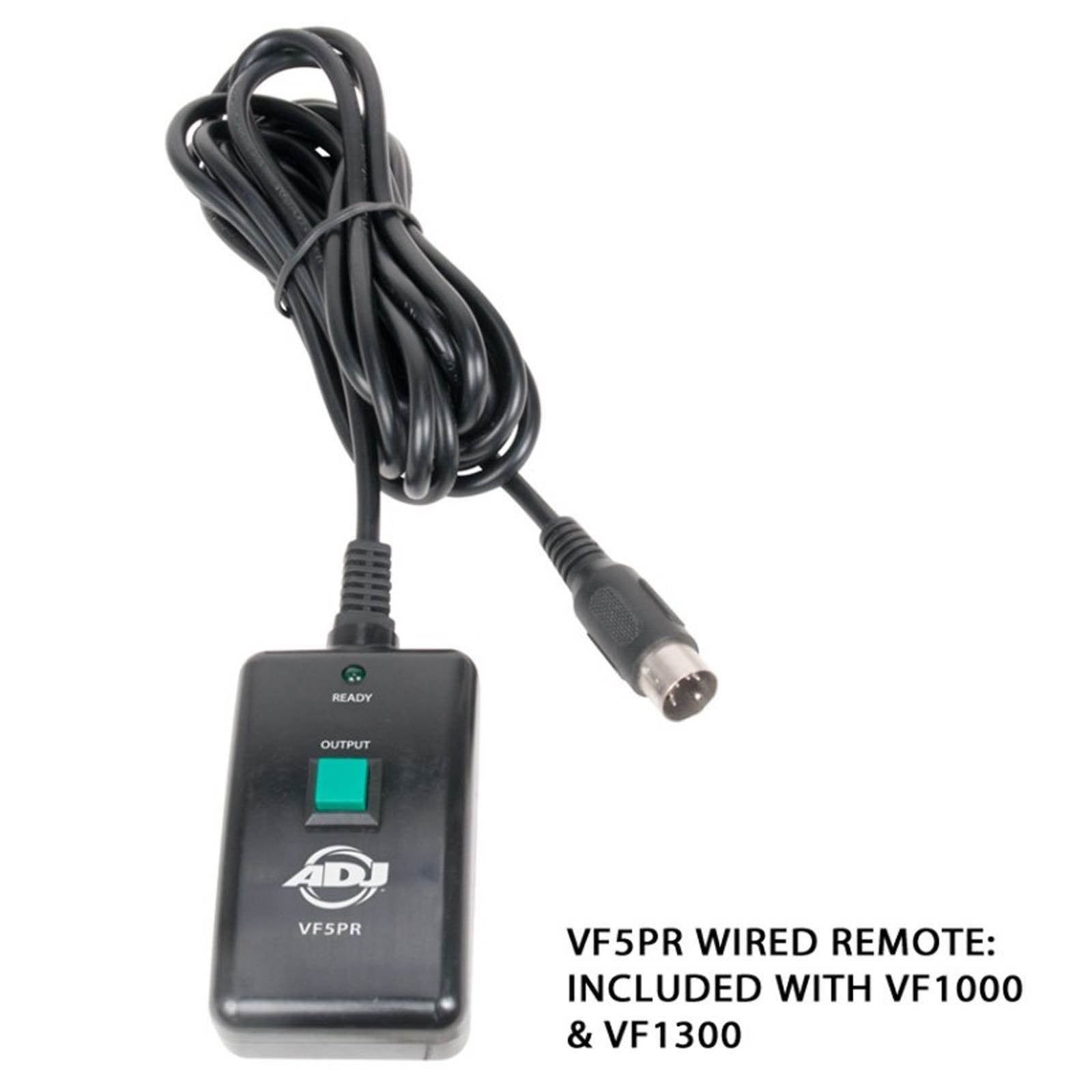AMERICAN DJ VF1000 1000W 1 Liter Mobile Smoke Fog Machine w/ Remotes + Fog Fluid