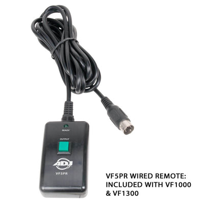 AMERICAN DJ VF1000 1000W 1 Liter Mobile Smoke Fog Machine w/ Remotes + Fog Fluid