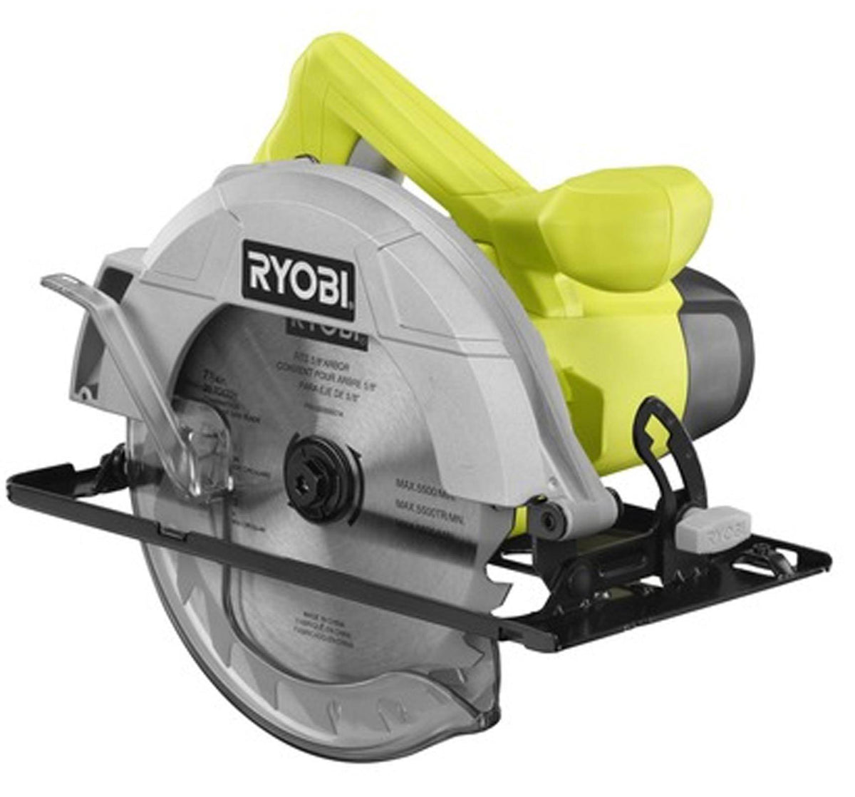 Ryobi 13 Amp 7-1/4" Adjustable Electric Circular Saw w/Bevel Adjustment | CSB125