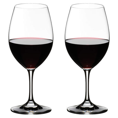 Riedel Overture Crystal Red Wine Glass, 12.35 Ounce (2 pack) (Open Box)