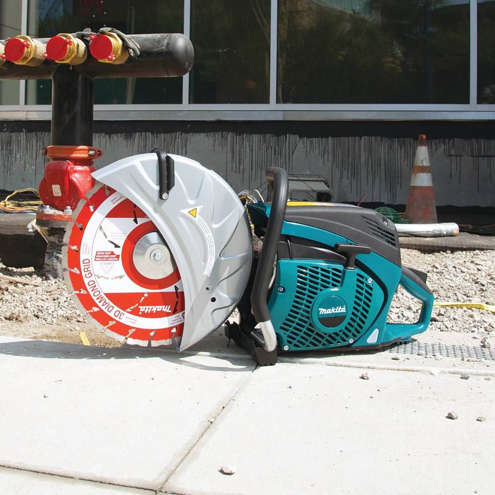 Makita 4.4HP Gas Powered 14" 61cc Cut Off Power Cutter Concrete Saw (Open Box)