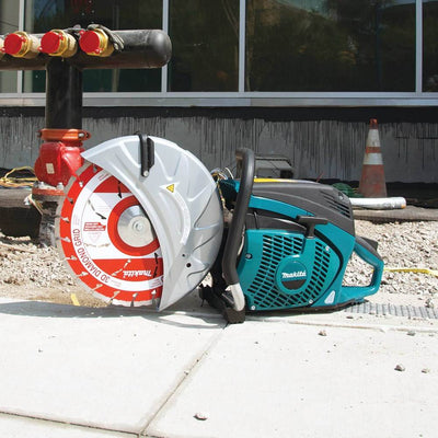 Makita 4.4HP Gas Powered 14" 61cc Cut Off Power Cutter Concrete Saw (Open Box)