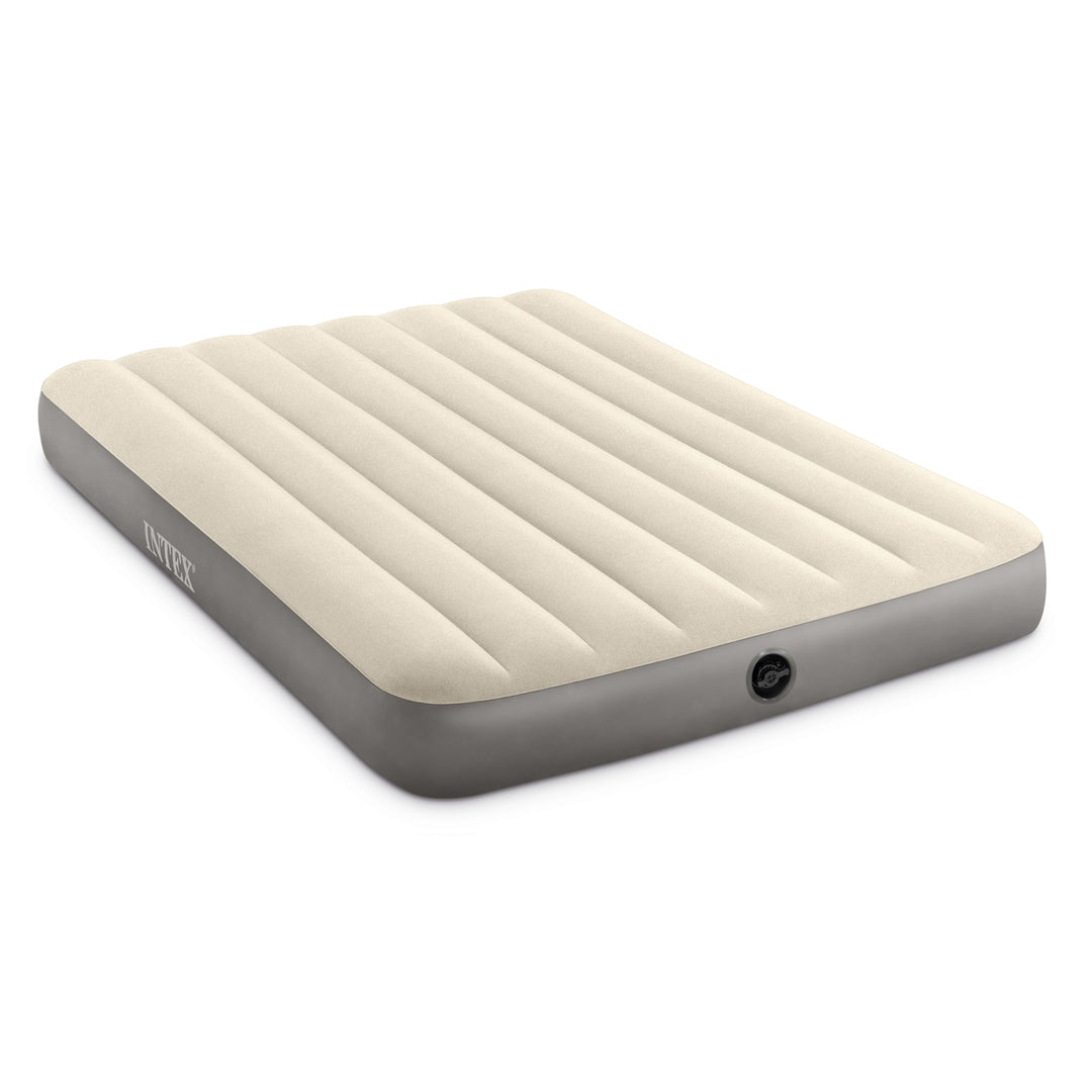 Intex Dura-Beam Standard Series Single Height Inflatable Airbed, Full (Open Box) - VMInnovations