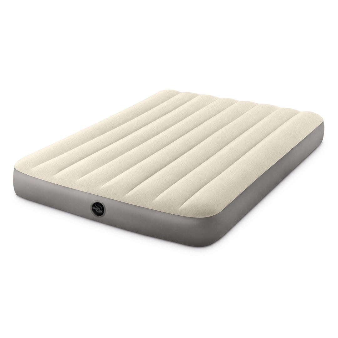 Intex 64102E Dura-Beam Standard Series Single Height Inflatable Airbed, Full