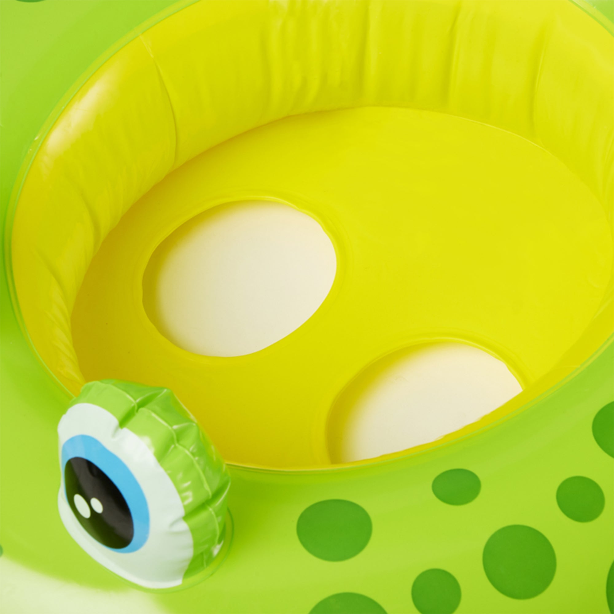 Intex Froggy Friend Shaded Canopy Baby Kiddie Floating Raft | Open Box