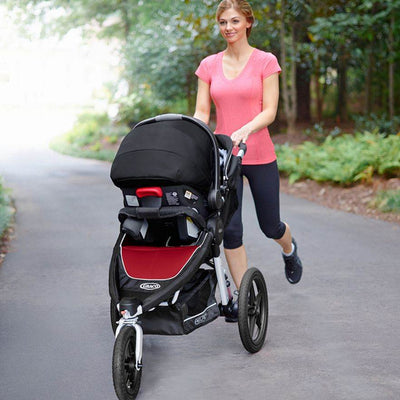 Graco Relay Click Connect Performance Jogging Stroller 1903212 (Open Box)