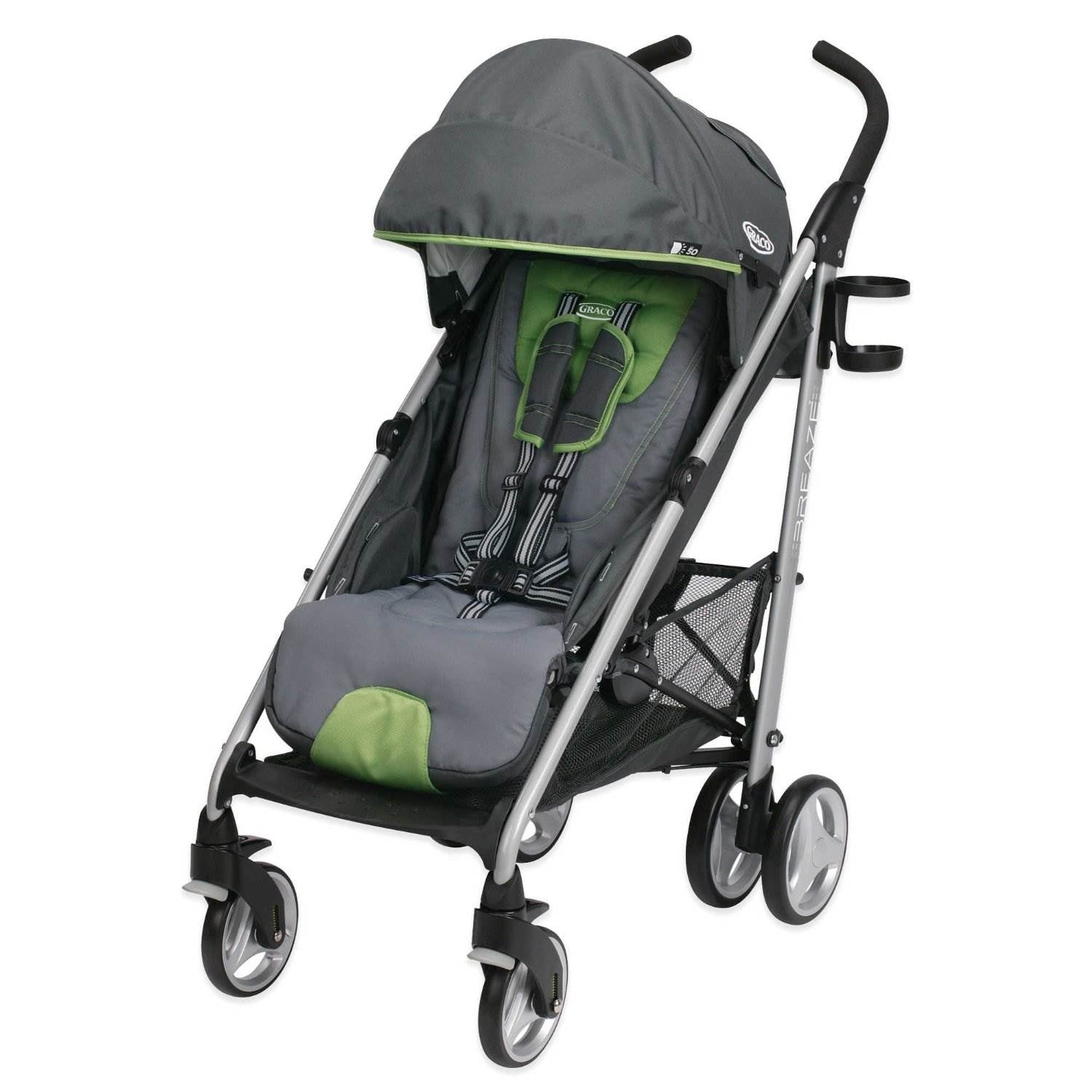 Graco Breaze Click Connect Easy Folding Baby Stroller Piazza 1923976 (Open Box)