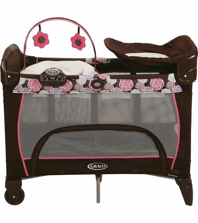 Graco Pack 'n Play Playard with Newborn Napper Station DLX, Chelle (Open Box)