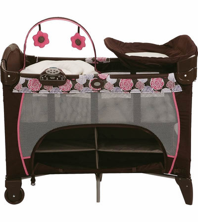 Graco Pack 'n Play Playard with Newborn Napper Station DLX, Chelle (Open Box)
