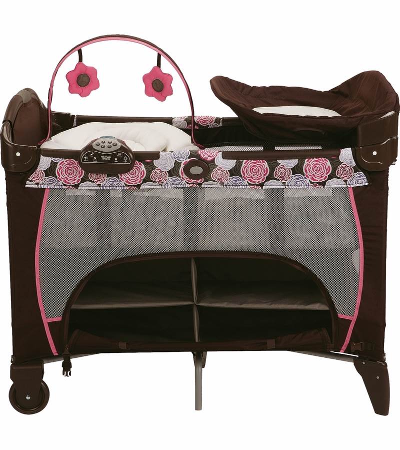 Graco Pack 'n Play Playard with Newborn Napper Station DLX, Chelle (Open Box)