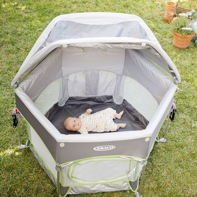 Graco Pack 'n Play Traveling Portable Outdoor Playard Sport, Parkside (Open Box)