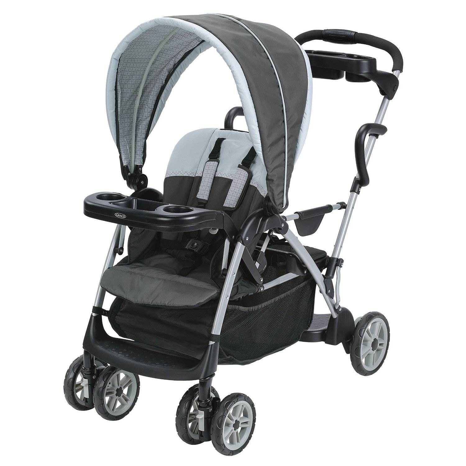 Graco RoomFor2 Duo Stand & Ride Double Stroller Classic Click Connect (Open Box)