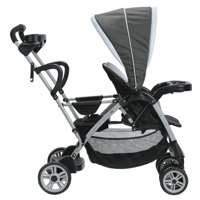 Graco RoomFor2 Duo Stand & Ride Double Stroller Classic Click Connect (Open Box)
