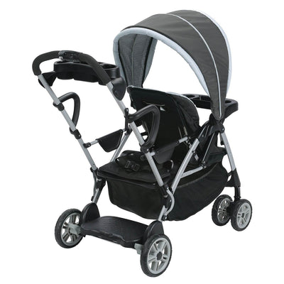 Graco RoomFor2 Duo Stand & Ride Double Stroller Classic Click Connect (Open Box)