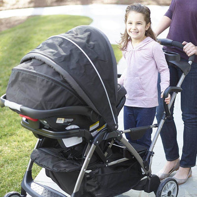 Graco RoomFor2 Duo Stand & Ride Double Stroller Classic Click Connect (Open Box)