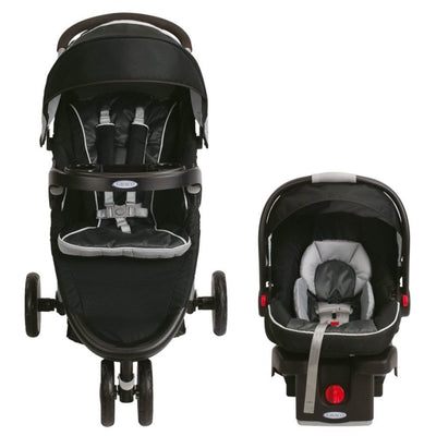 Graco FastAction Fold Sport Click Connect Travel System | Gotham - Open Box