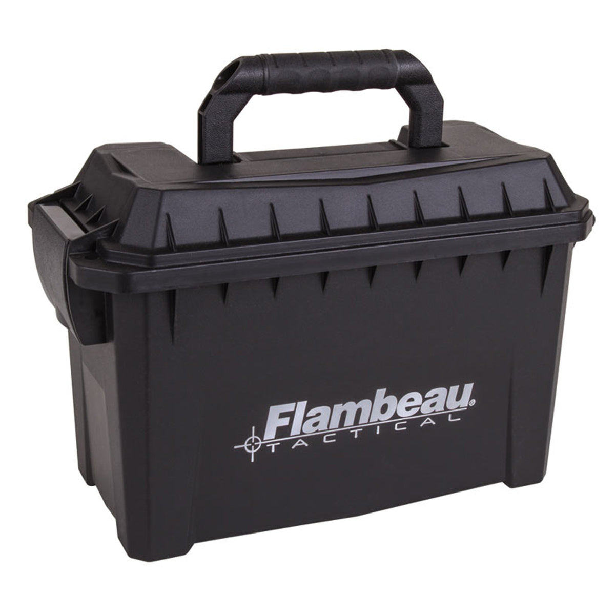 Flambeau Outdoors 6415SB Portable Waterproof Compact Ammo Can Storage, Black - VMInnovations