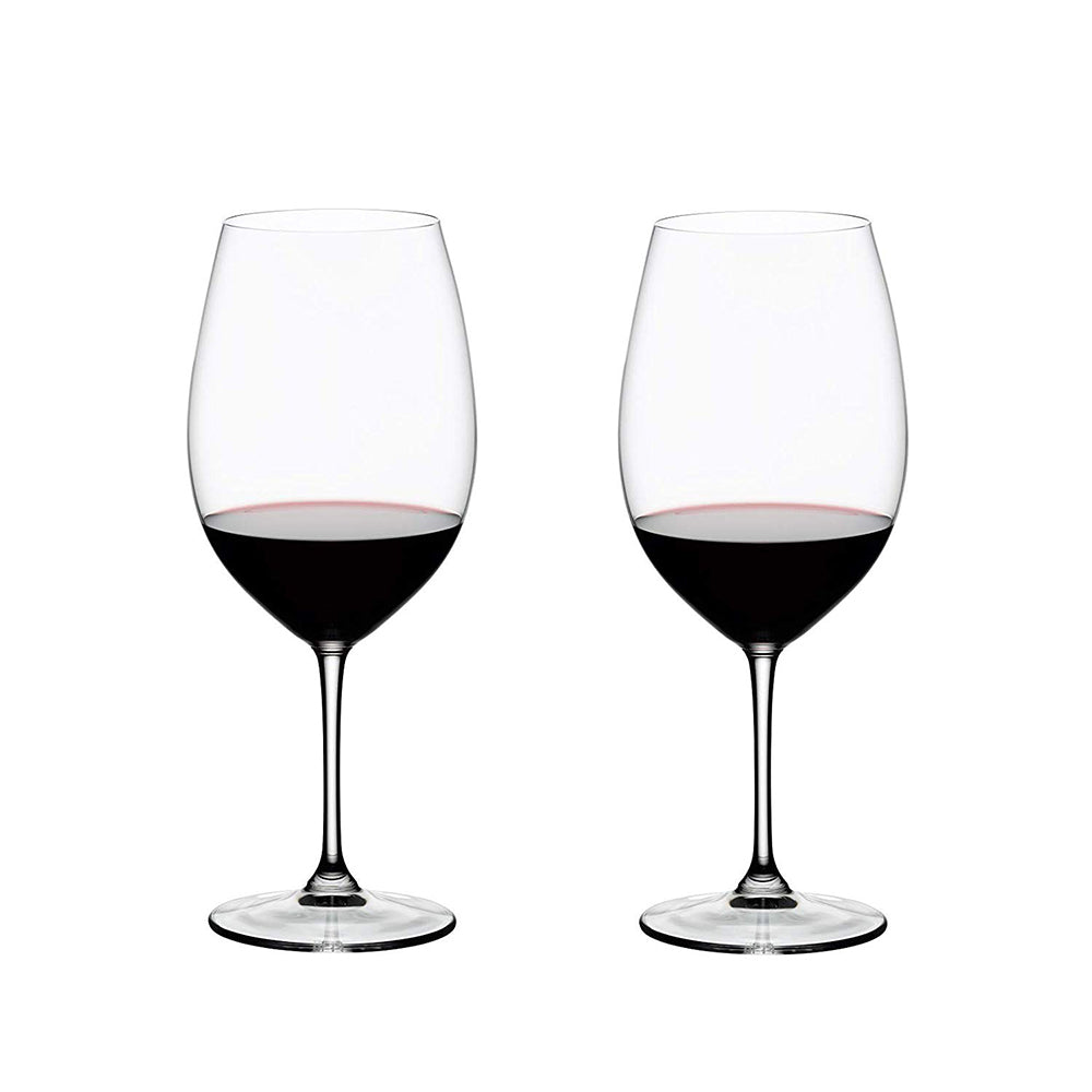 Riedel Bordeaux Grand Cru Crystal Red Wine Glass, 33.86 Ounce (2 pack) (Used)