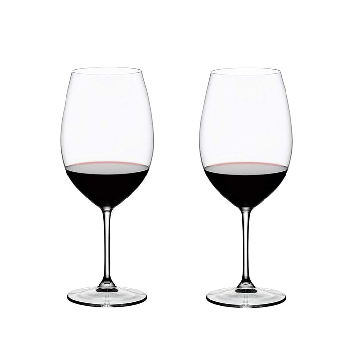 Riedel Bordeaux Grand Cru Crystal Red Wine Glass, 33.86 Ounce (2 pack) (Used)