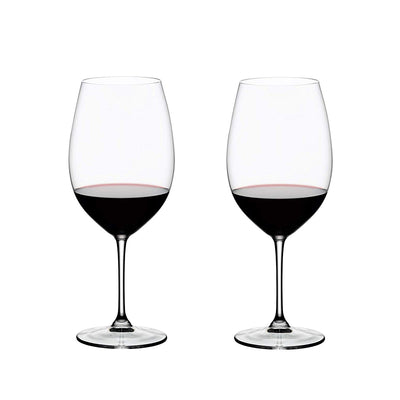 Riedel Sunshine Crystal Glass (2 Pack) & Vinum Crystal Red Wine Glass (2 Pack) - VMInnovations