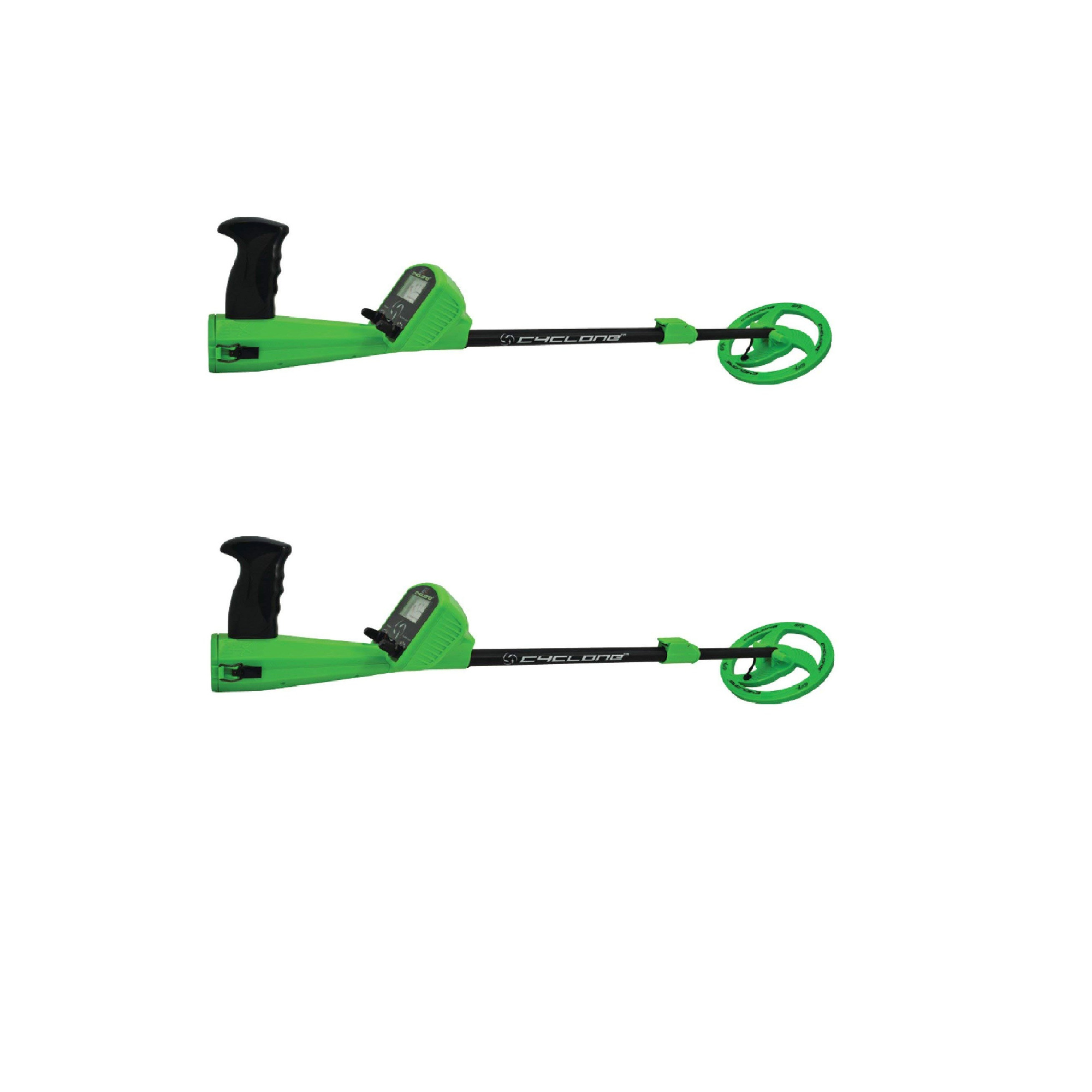 Wildgame Innovations Kids Adjustable Analog Metal Coin Detector, Green (2 Pack)