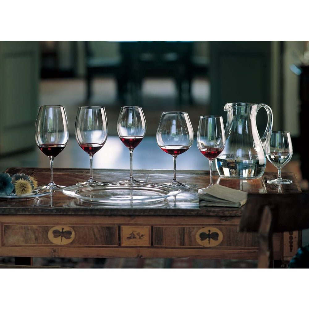 Riedel 5.6oz Vinum Champagne & Wine Flute Crystal Glass Set, 2 Pack (Open Box)