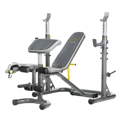 Golds Gym XRS20 Multipurpose Weight Bench Personal Home Gym Workout (Open Box)