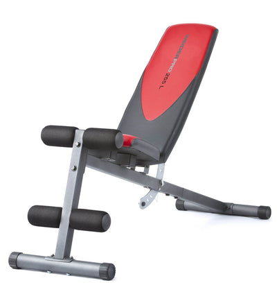 Weider Pro 255 L Slant Board Ab Bench Personal Home Gym Workout (Open Box)