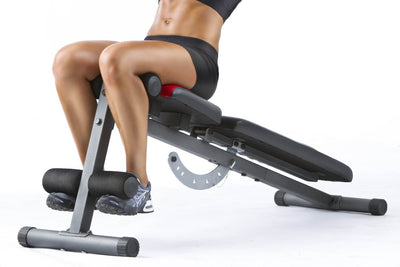 Weider Pro 255 L Slant Board Ab Bench Personal Home Gym Workout (Open Box)