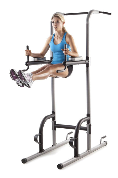 Gold's Gym XR 10.9 Power Tower Pull Up, Dip, Knee Raise and Push Up (Open Box)