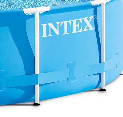 Intex 15'x33" Metal Frame Above Ground Pool Set w/ 530GPH Filter Pump (Open Box)