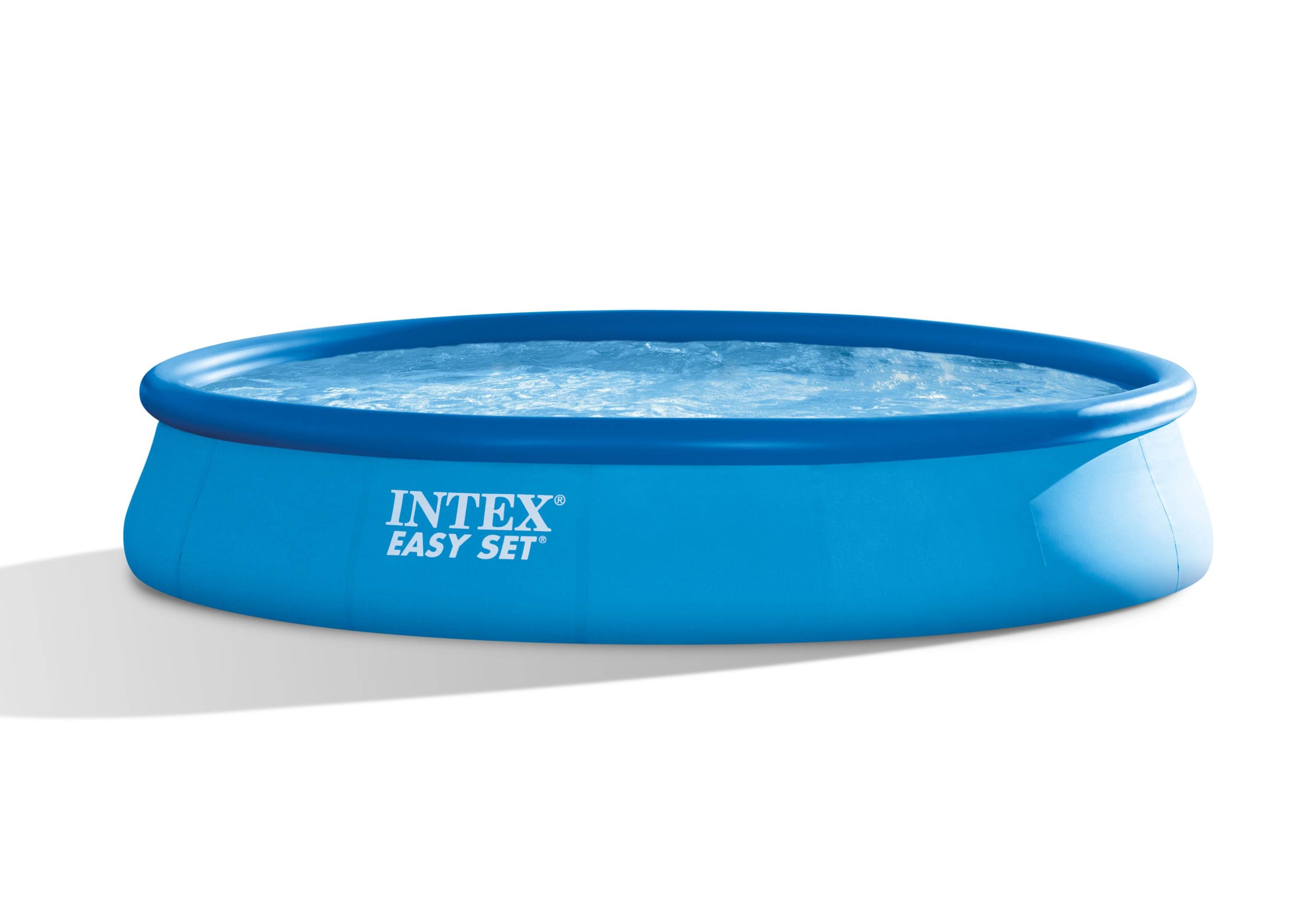 Intex 28156EH 15' x 33" Easy Set Above Ground Backyard Swimming Pool (Open Box)