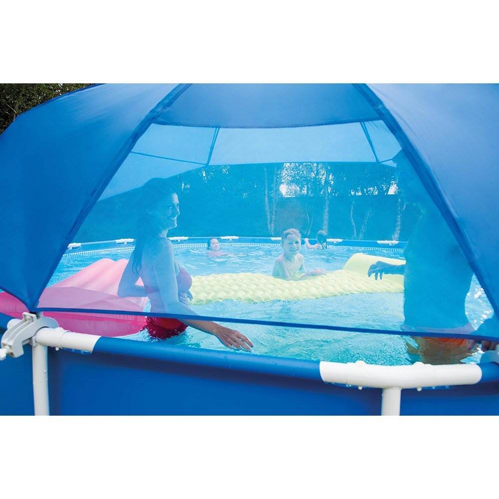 Intex Pool Shade Canopy for Metal & Ultra Frame Above Ground Pools (Open Box)