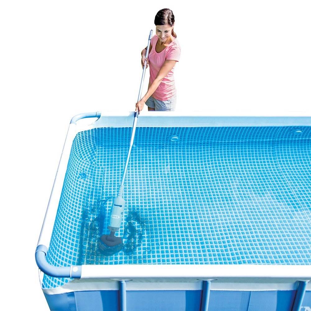 Intex Cleaning Maintenance Swimming Pool Rechargeable Handheld Vacuum (Open Box)