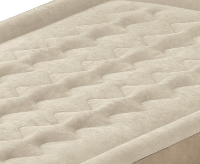 Intex Twin Ultra Plush Raised Air Mattress w/ Built-In Pump (Open Box)