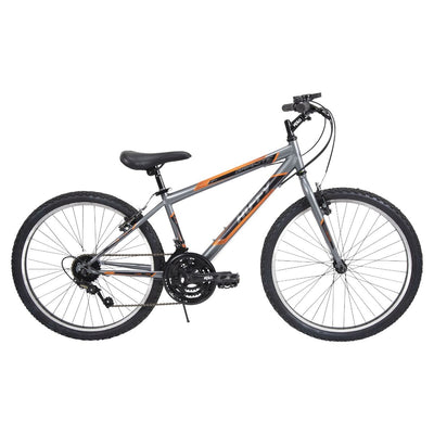 Huffy Granite 24" Steel Hardtail Frame Boy's 15 Speed Mountain Bike (Open Box)