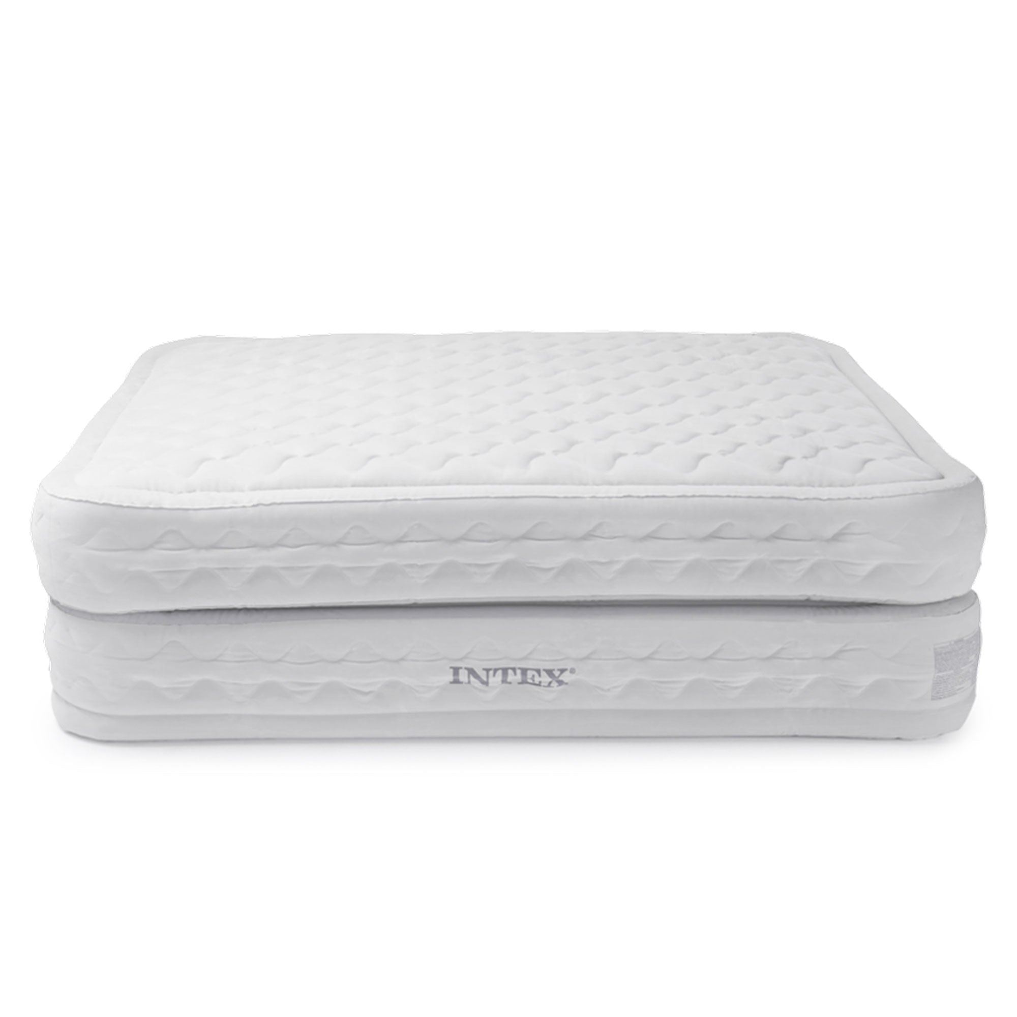 Intex Queen Supreme Air Flow Bed Raised Airbed Mattress Built-In Pump (Open Box)