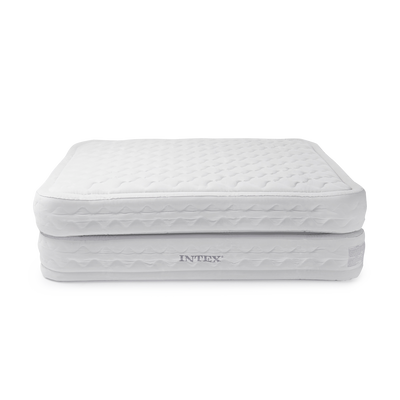 Intex Supreme Dura-Beam Air Flow Raised Queen Airbed with Built-in Pump (3 Pack)