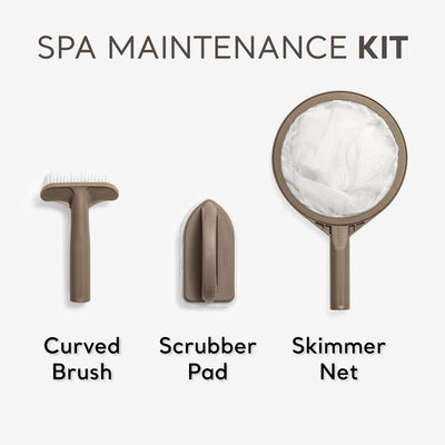 Intex PureSpa Hot Tub Maintenance Accessory Kit with Brush, Skimmer, & Scrubber (Damaged)