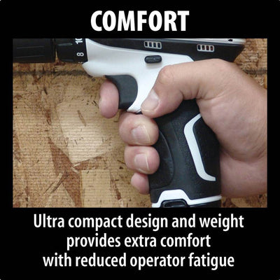 Makita FD01W 12V MAX Lithium-Ion 1/4" Hex Driver Drill Kit + 3/8" Impact Wrench