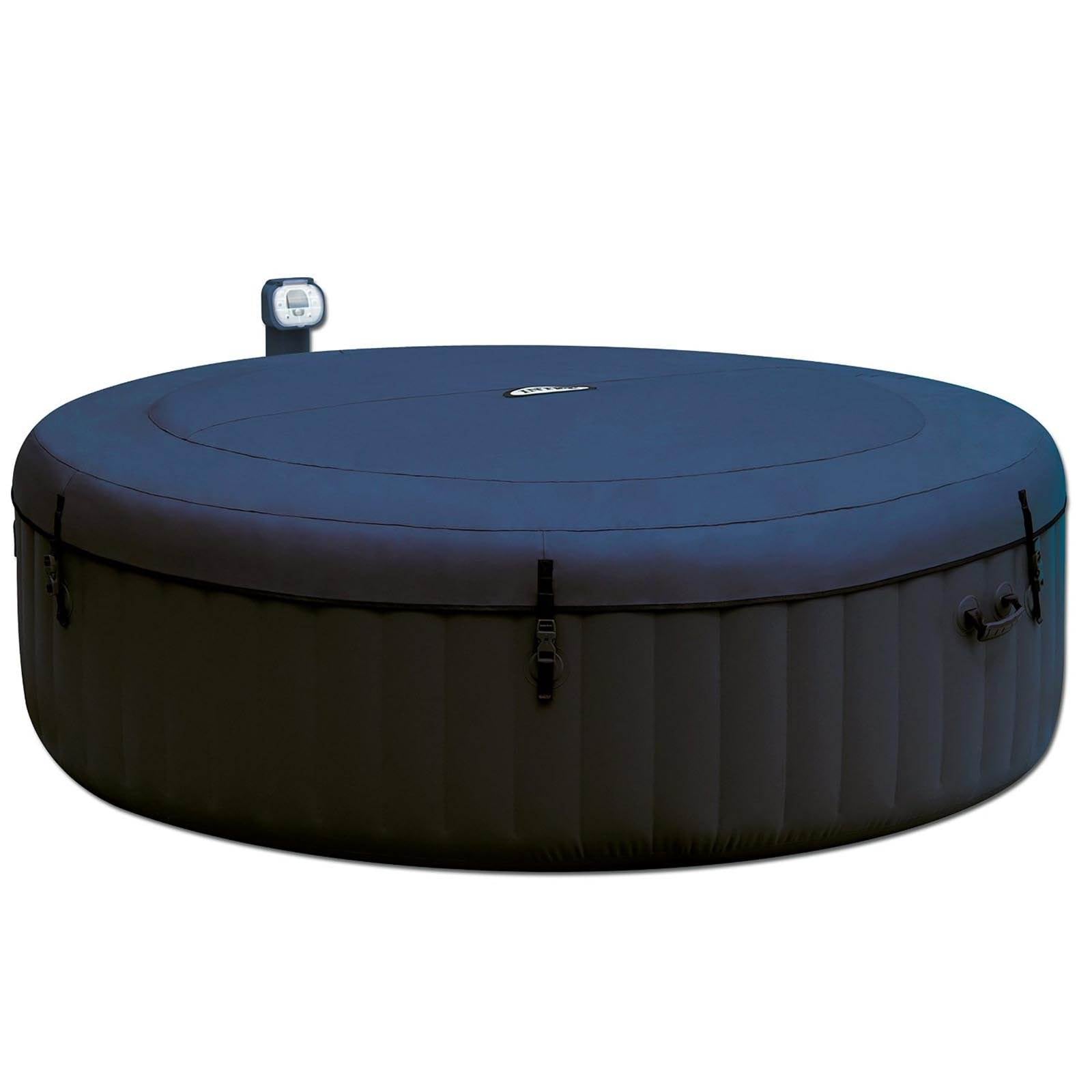 Intex PureSpa Inflatable Bubble Jets 6 Person Hot Tub and Drink Tray (2 Pack)