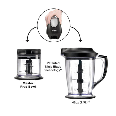 Ninja Master Prep (QB1000) 450W Professional Blender/Chopper - Open Box