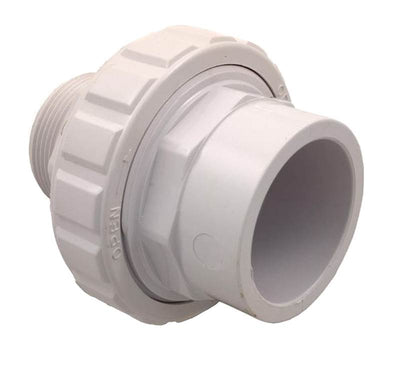 Hayward 1-1/2" MIP White ABS Flush Male/Female Socket Union | SP14953S(Open Box)