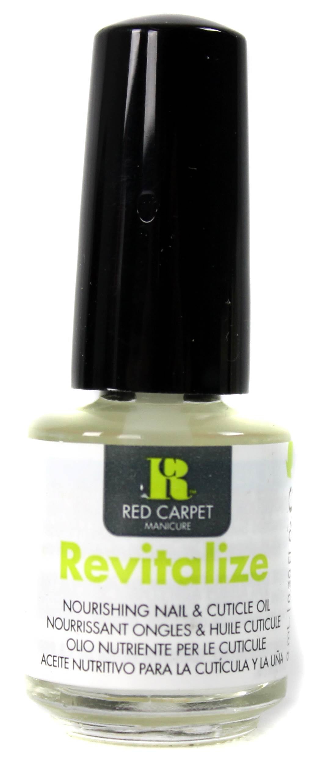 Red Carpet Manicure UV/LED Gel Nail Polish 4-Pack - Sanitizer/Top/Base/Nourish